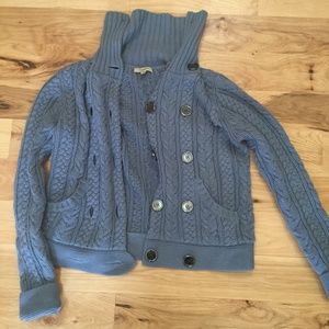 Burberry sweater baby blue